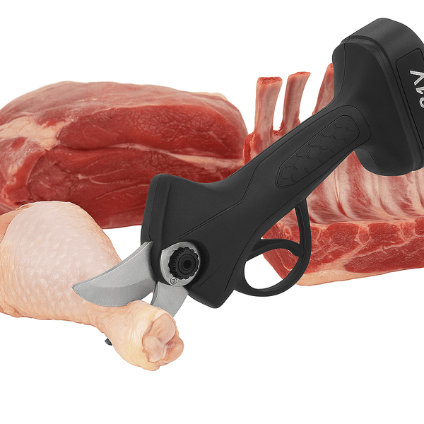 Cortadora Eléctrica 21V para Carne y Hueso – Inalámbrica y Potente