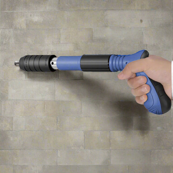 Pistola de clavos silenciada