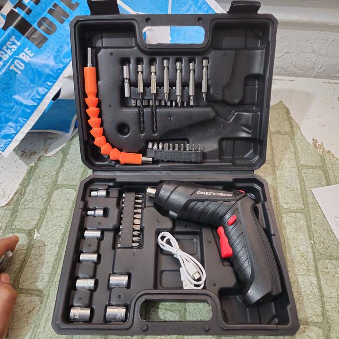 Kit de destornilladores eléctricos multifuncionales